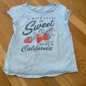 Oshkosh girls strawberry t shirt